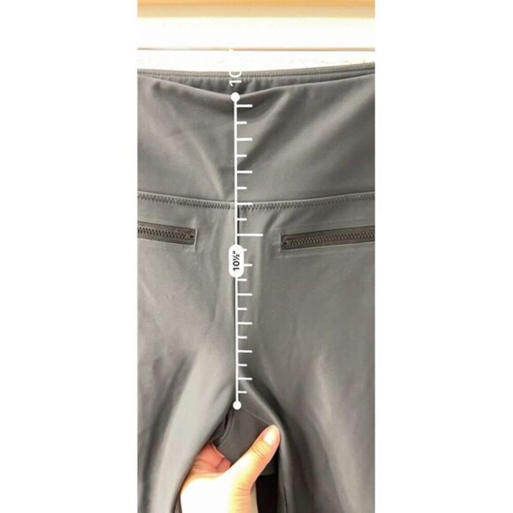 Athleta Stellar‎ Crop Pants Charcoal Size M - Picture 6 of 6
